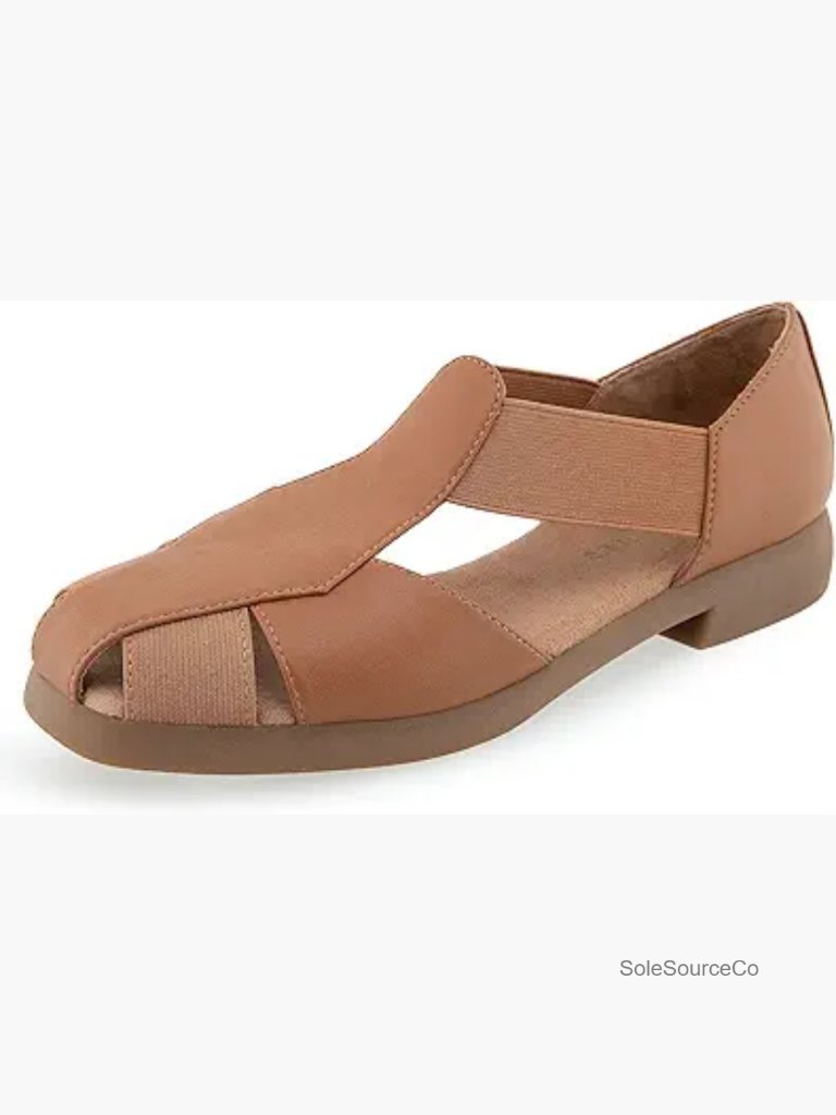 Fisherman Sandals Slip On Flat Comfort Walking Shoes